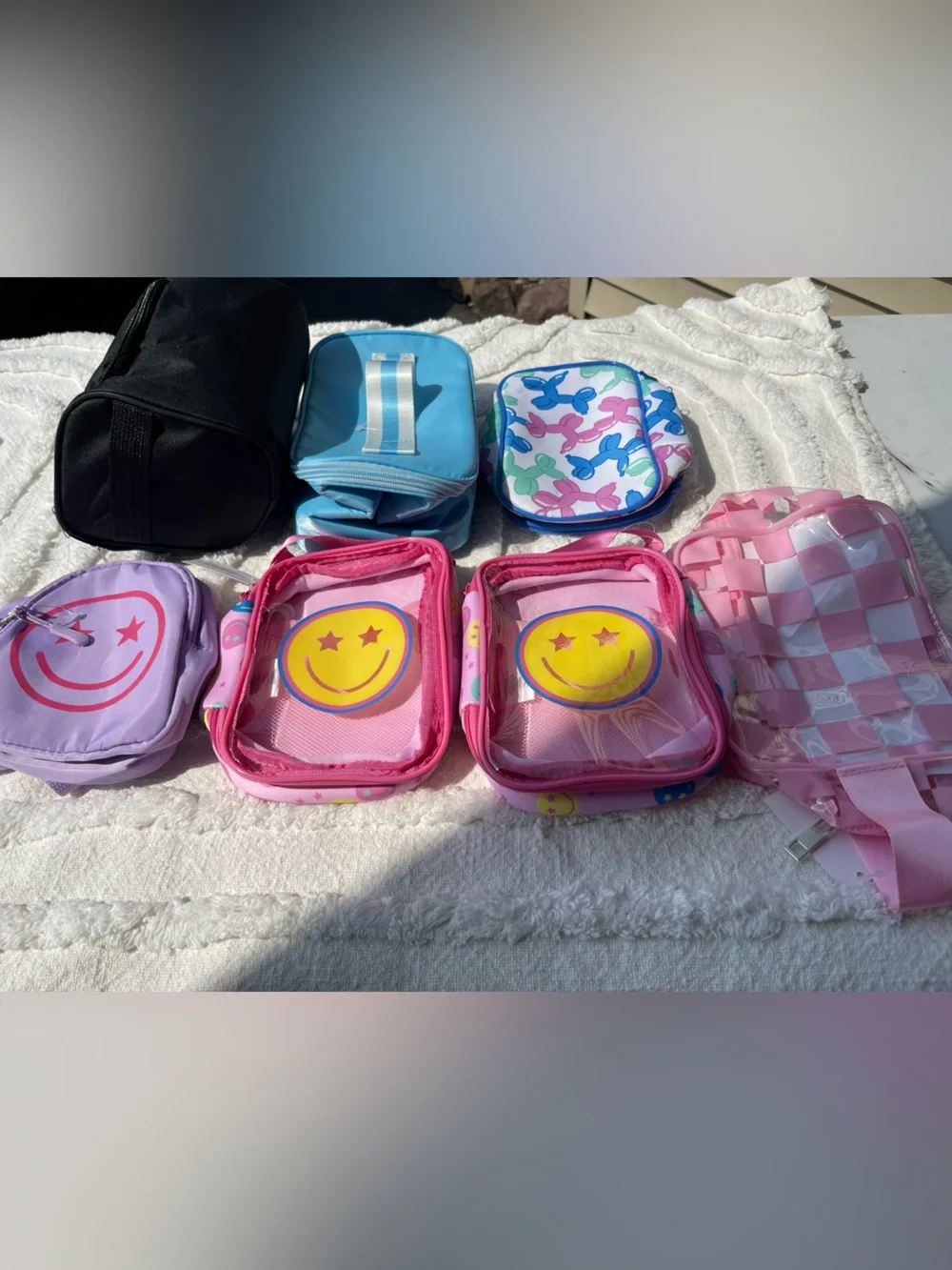 Girls bags lot of 7